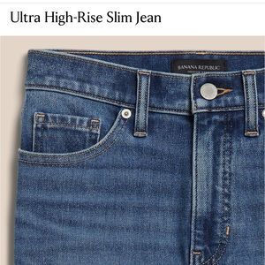 Banana Republic Ultra High-Rise Slim Fit
